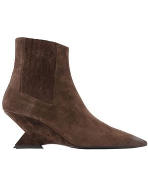 The Attico Cheope Ankle Boots - Brown