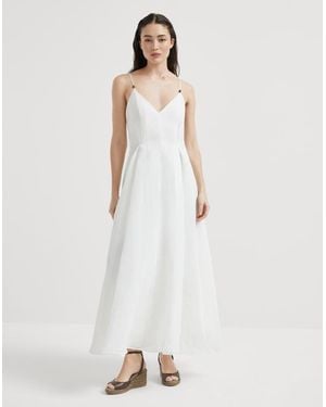Brunello Cucinelli Dress Nwt - White