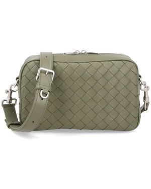 Bottega Veneta Small Braided Bag - Green