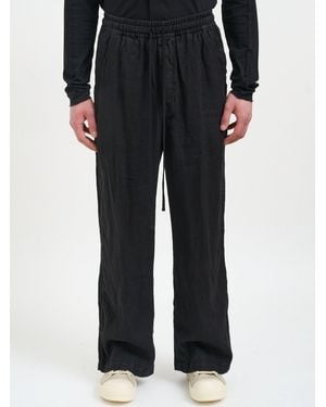 Thom Krom Linen Pants - Black
