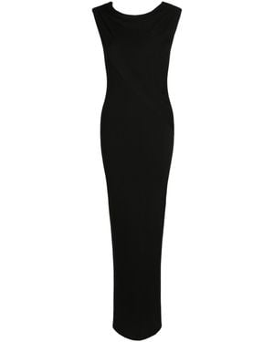 Givenchy Cowl-Neck Maxi Dress - Black