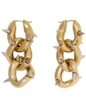 Acne Studios Hoop Earrings - Metallic