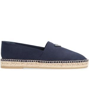 Prada Canvas Espadrilles - Blue