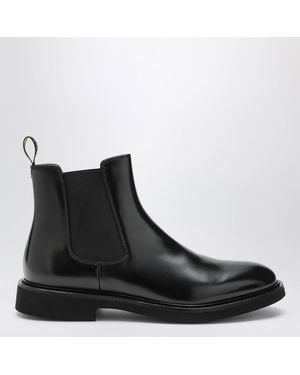 Doucal's Smooth Leather Ankle Boots - Black