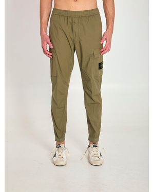 Stone Island Regular Tapered Pants - Green