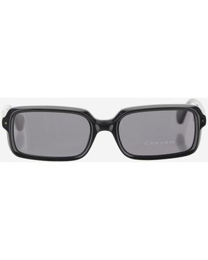 Carven Square Acetate Sunglasses - Gray