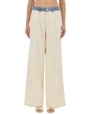 Moschino Pants Urban - Natural