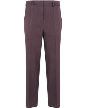 DR. HOPE Wide Leg Pants - Purple