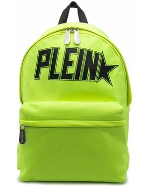 Philipp Plein Iconic Plein Logo Backpack - Green