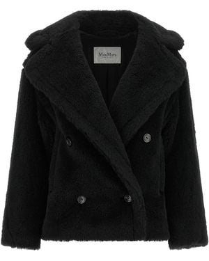 Max Mara 'Alcuno' Short Coat - Black