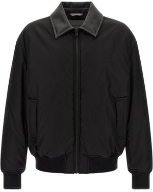Balenciaga 'Cocoon' Bomber Jacket - Black