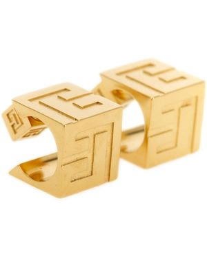 Balmain Pb 3D Earrings - Metallic