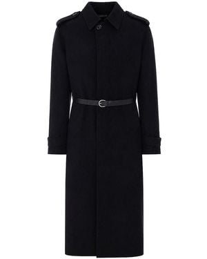 Ann Demeulemeester Wilmer Car Coat - Black