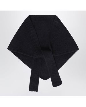 Jacquemus Gros Grain Scarf - Black