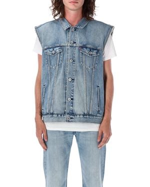 Levi's Vintage Denim Trucker Vest - Blue