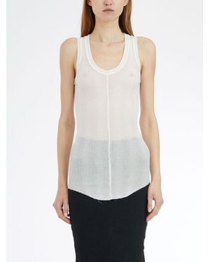 Marc Le Bihan Cotton Tank Top - White