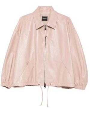 Simonetta Ravizza Leather Jacket - Pink