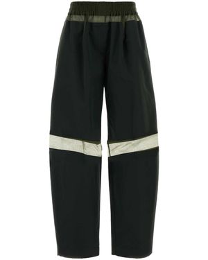 Fendi Cotton Blend Pant - Black