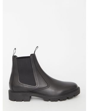 Celine Margaret Chelsea Boots - Black