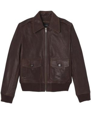 A.P.C. Blouson Gaelle - Brown