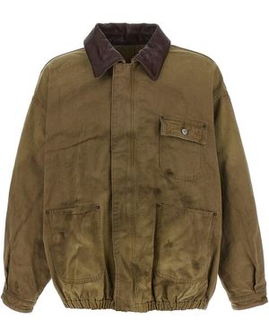 Ssstein 'Vintage' Jacket - Green