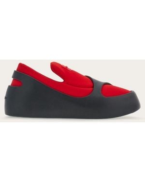 Ferragamo Rubber Sneakers - Red