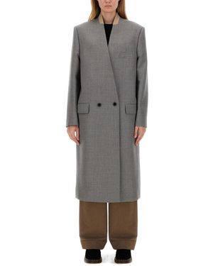 Moschino Wool Coat - Gray