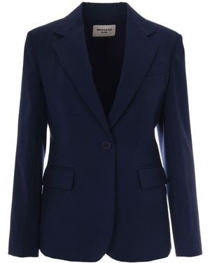 Weekend by Maxmara Blazer Lamine - Blue