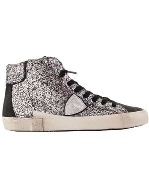 Philippe Model Prsx High Sneakers - Gray