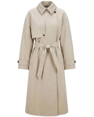 Bottega Veneta Trench - Natural