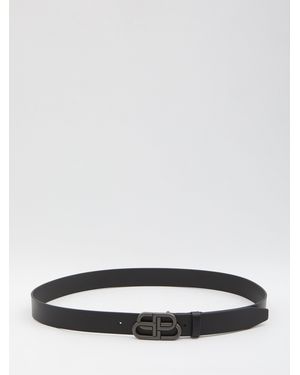 Balenciaga Bb Belt - White