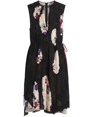 Prada Viscose Silk Dress - Black