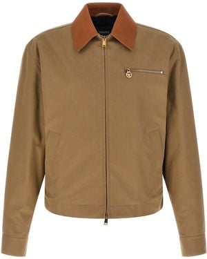 Versace Cotton Jacket - Brown