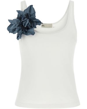 Tory Burch Shoulder Top - Blue