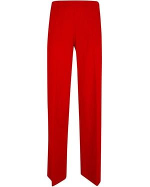 Whyci Straight Pants - Red