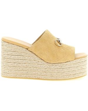 Gucci 'Morsetto' Espadrilles - Natural