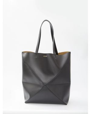 Loewe Puzzle Xl Shoulder Bag - Black