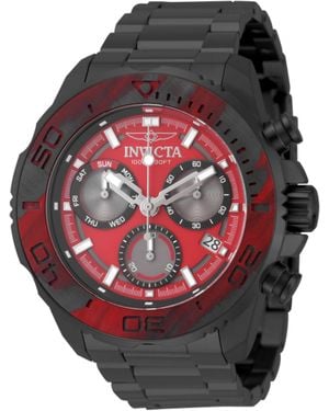 INVICTA WATCH Carbon Hawk 48Mm Quartz Watch In-51081 - Red