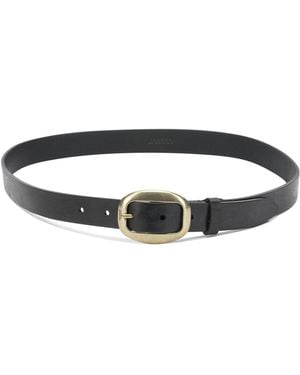 Isabel Marant "Dara" Leather Belt - Black