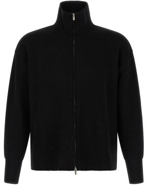 Ma'ry'ya Zip Sweater - Black