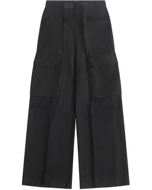 Rick Owens Cupro Pants - Gray