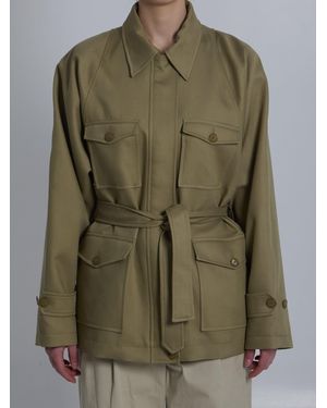 Frankie Shop Kelia Utility Jacket - Green