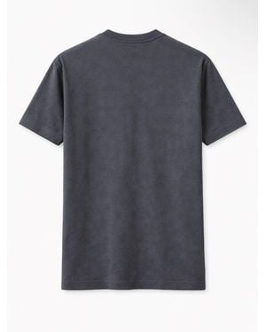 Versace Medusa Print Cotton T-Shirt - Gray