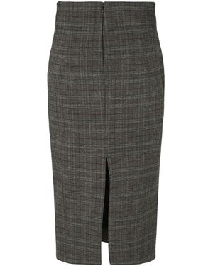 Balenciaga Shifted Wrap Skirt - Gray