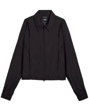 Y-3 Collared Zip Jacket - Black