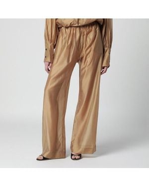 THE LATEST Nude Lightweight Muslin Dora Pants - Brown