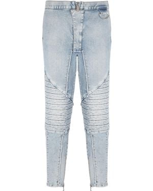 Balmain Light Denim Slim Pants - Blue