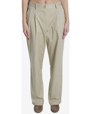 Tagliatore Linen Pants - Natural
