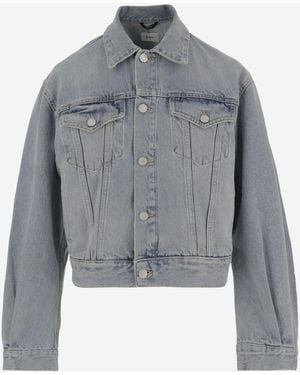 Haikure Cotton Jacket - Blue