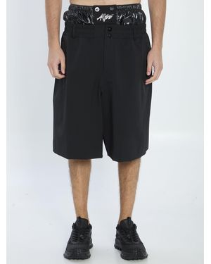 Moncler x A$AP ROCKY Awge Bermda Shorts - Black